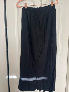 Black Long Women's Skirt